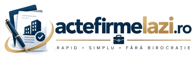 ActeFirmeLazi.ro — Înființare SRL